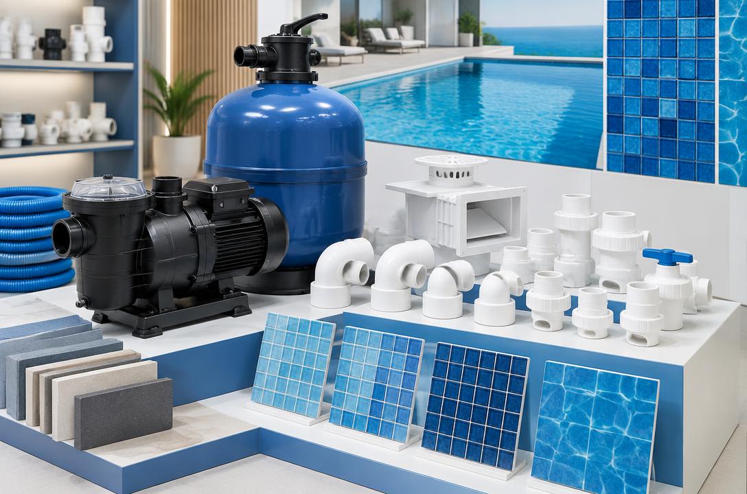 Venda de Materiais de Piscinas